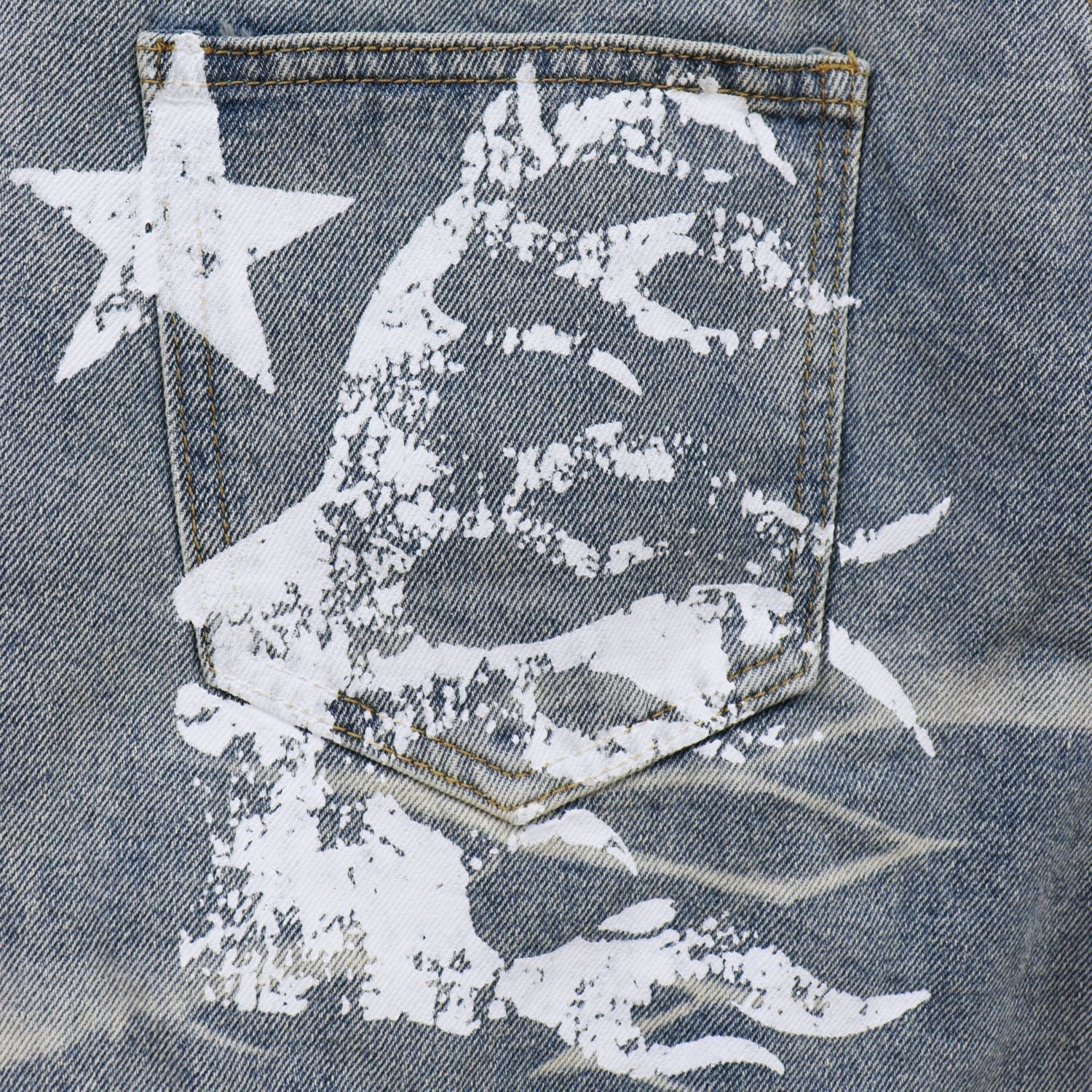 Hellstar Shorts Ripped Denim Shorts