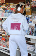 11th Street New York Or Nowhere Oversized Hoodie Berry Blast