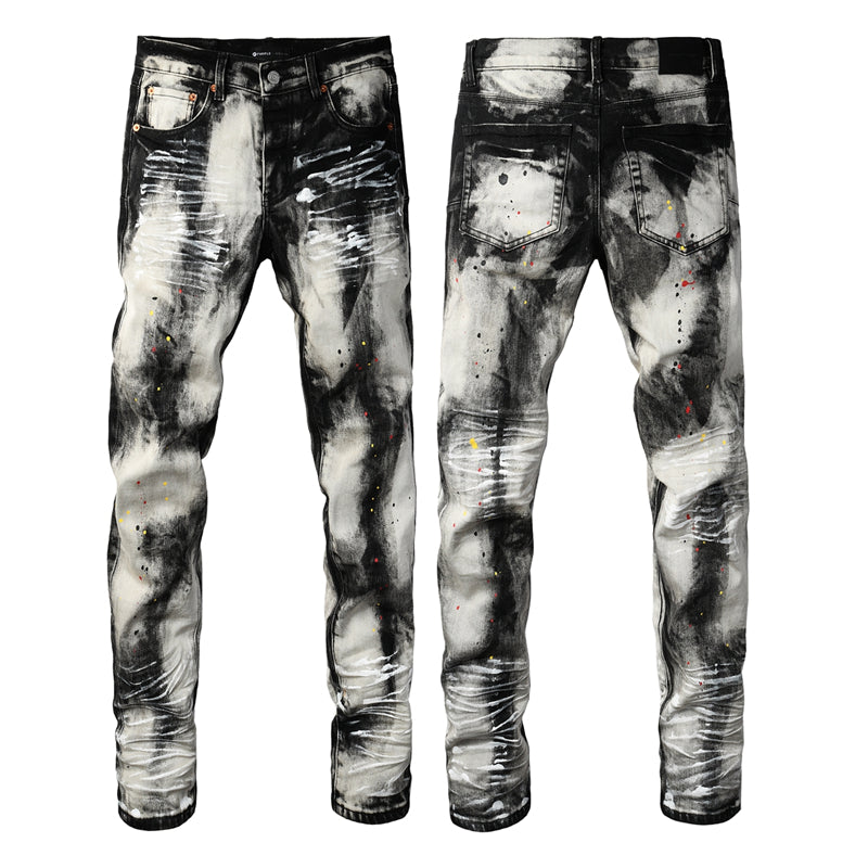 PURPLE  Fashion Jeans 9111